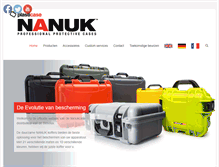 Tablet Screenshot of nanukcase.nl